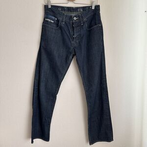 G-STAR RAW BULLIT Blue Loose Straight Fit Jeans Mens 30x32‎ (30x31)